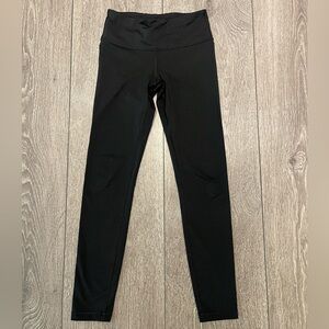 Ivivva Black High-Waisted Leggings Tights - Size 8